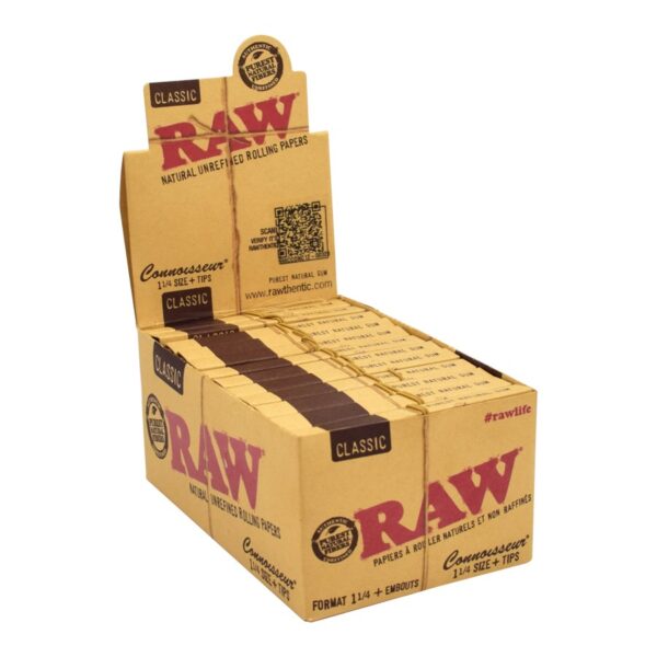 RAW Classic Connoisseur 1 1⁄4 w/ Tips 24x32 - Image 2