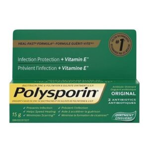Polysporin Original Ointment 15g (Pack of 6 – $9.49 Each)