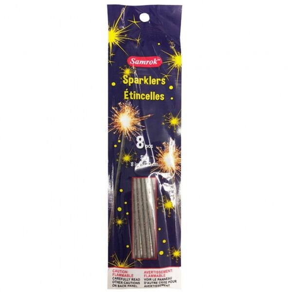 Samrok Sparklers 8pc 8"