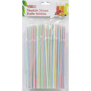 Flexible Straws (Pack of 150)