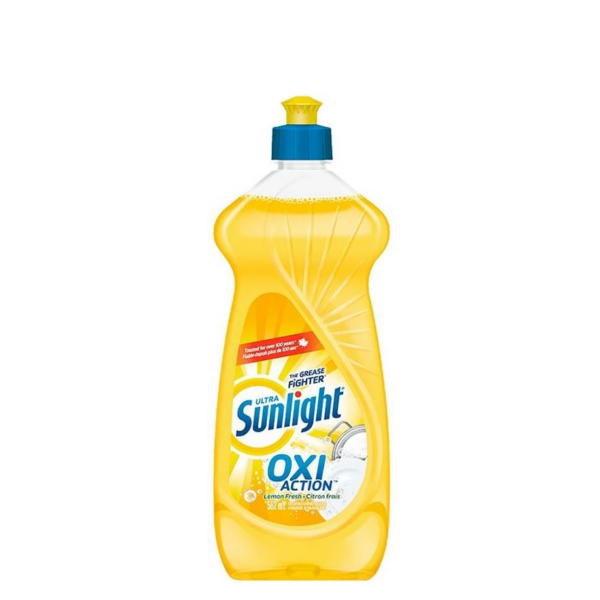 Sunlight Ultra Oxi Action Dishwashing Liquid Lemon Fresh 562ml