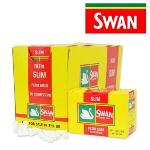 Swan Slim Filter Tips 165pcs (Pack of 10 - $2.19 each)