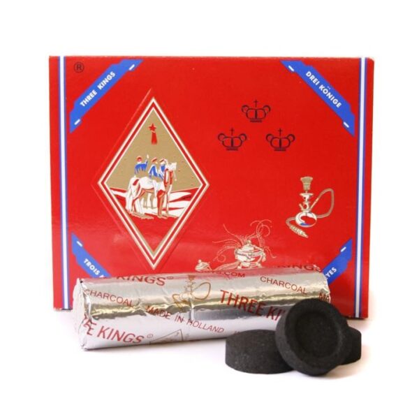 Three Kings Charcoal 100pcs