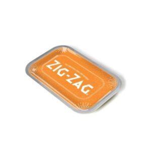 Zig Zag Rolling Tray Orange Mini 5.5x7"