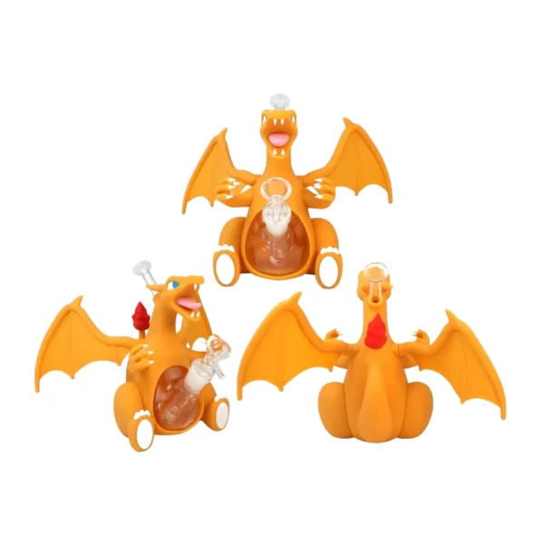 7" Fire Dragon Bong H385
