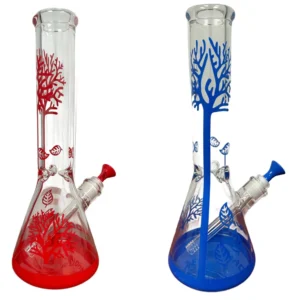 Glass Bong Tree 14" MST048