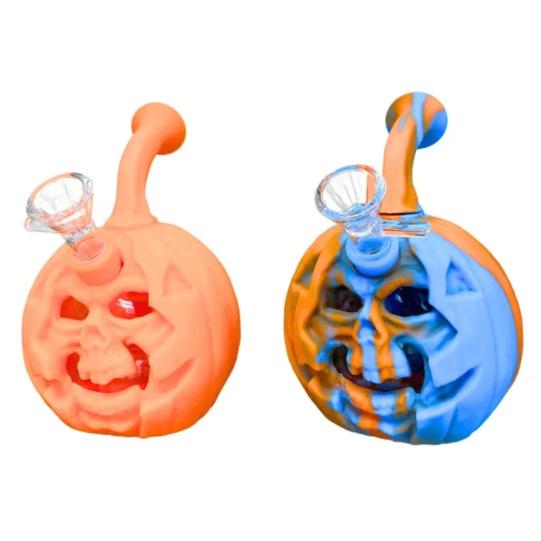Pumpkin Skull Bong