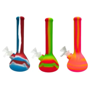 Silicone Beaker Bong 8" H4
