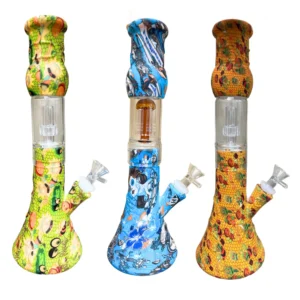 Silicone Beaker Perc Bong GBG204
