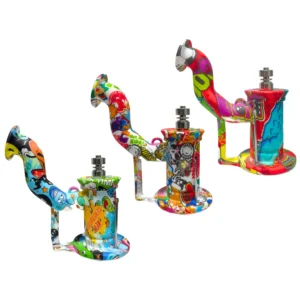 Silicone Bong w/ Nail GBG185