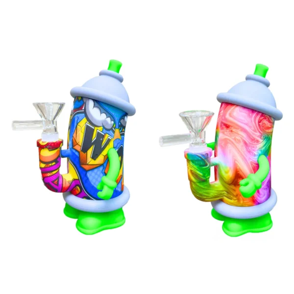 Spray Paint Bong H441P