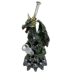Vinyl Plastic Green Dragon 10.8" H417