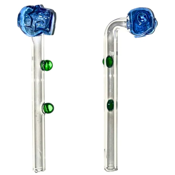 Skull Oil Burner Bent Stem 19mm5 OB1006